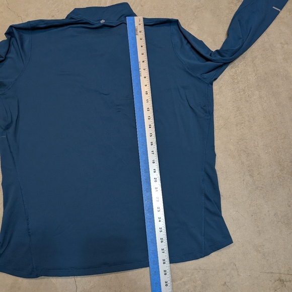 Nike Running Element Men's XL Blue Quarter-Zip Pullover - Picture 6 of 7